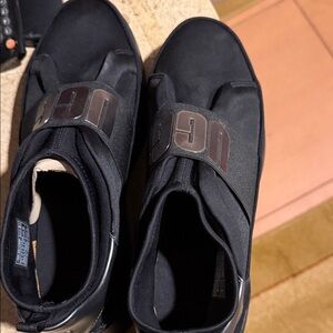 UGG Women's Black Slip-On Sneakers- new